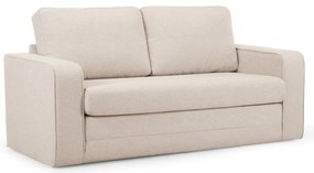 Divano beige allungabile 160 cm Come – Bobochic Paris