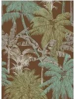 Coordonne Carta da parati Palms - Chocolate