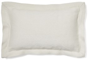 Kave Home - Fodera per cuscino Tenassa 100% PET bianco 30 x 50 cm