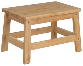 Sgabello in bambù colore naturale - Casa Selección