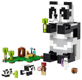 Il rifugio del panda Minecraft da costruire Lego