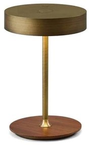 Halo Design - On The Move Battery Lampada da Tavolo Ø13 Antique Brass Halo Design