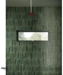 Marazzi "Lume" Green Lux Rett.6x24