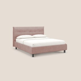 Liam letto contenitore con testata trapuntata in tessuto smacchiabile T17 rosa