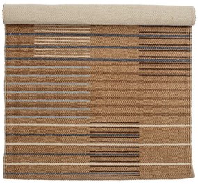Tappeto lavabile marrone 55x80 cm Boon - Bloomingville