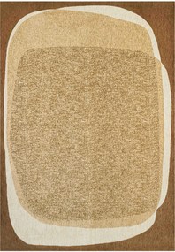 Tappeto jacquard lavabile da interno-esterno Marble