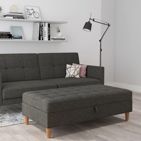 Poggiapiedi grigio scuro Lilly - Støraa