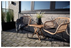 Set di 2 sedie da giardino in rattan artificiale Trieste - House Nordic