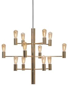 Herstal - Manola 12 Lampadario Raso Ottone Herstal