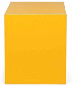 CUBO SANTORINI MENSOLA COMPOSITE GIALLO