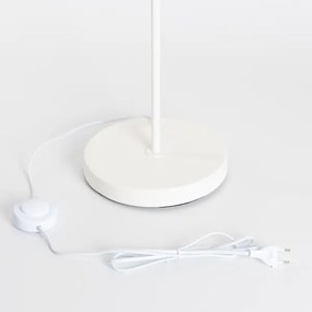 Brilagi - Lampada da terra LED CERIA 1xE27/40W/230V Ø 50 cm beige/bianco