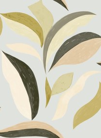 Élitis Carta da parati Nid d Oiseau - Hellgrau