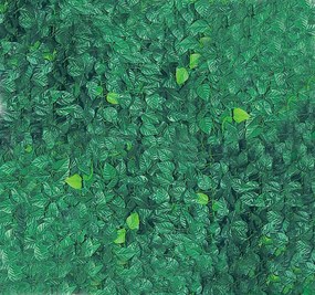 Arella Siepe Sintetica Artificiale 300x150 cm in Polipropilene Ombreggiante Bauer Foglie di Lauro...