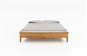 Letto matrimoniale in rovere 140x200 cm Retro - The Beds