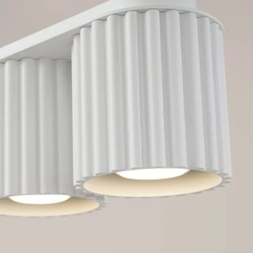 Sollux SL.1780 - Faretto AURA 2xGU10/10W/230V bianco