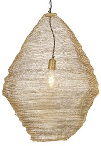 Lampada a sospensione orientale oro 60 cm - NIDUM