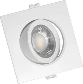 Faro Incasso Quadrato 12W CCT Ø90mm 38° Orient. Dimmerabile OSRAM LED Colore Bianco Variabile CCT