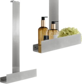 Mensola TORI Nickel brushed INOX