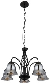 Globo 60298-5H - Lampadario a sospensione con catena GONNY 5xE27/60W/230V