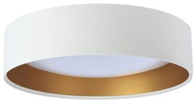 Plafoniera LED GALAXY 1xLED/24W/230V bianca/dorata