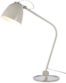Lampada da tavolo greige con paralume in metallo (altezza totale 47 cm) Tilt – Markslöjd