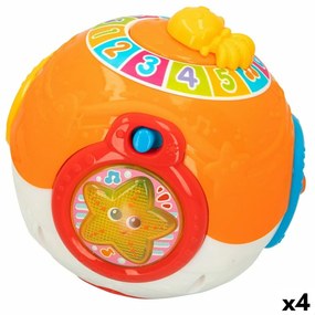 Giocattolo Musicale Winfun 15 x 15 cm (4 Unità) Sfera