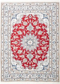 Nain Tappeto 200 x 150 Rosso (Iran) Annodato A Mano