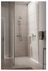 Dispenser di sapone in metallo bianco da parete 200 ml Rim - Zone