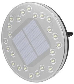Immax 08496L-SET 4xLED Illuminazione solare per esterni con sensore 0,048W/2V IP68