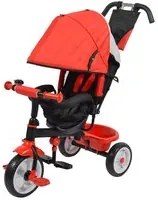 Passeggino Triciclo per Bambini Kids Joy Sprint Rosso