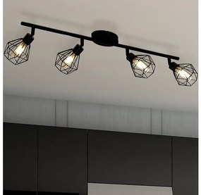 Eglo 55301 - Faretto LED ZAPATA 4xG9/3W/230V nero