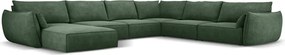 Divano angolare verde scuro (angolo destro) Vanda - Mazzini Sofas