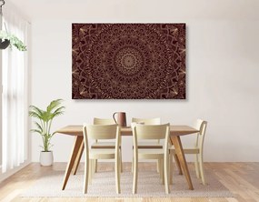 Quadro su tela – Mandala decorativa dettagliata
