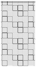 Tenda A Rullo Doccia Con Cassonetto 120x240cm Larghezza Tessuto /