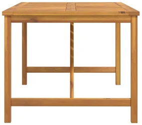 Tavolo da pranzo da giardino 150x90x74 cm legno massello acacia