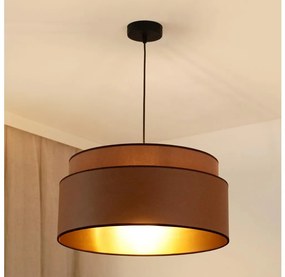Brilagi - Lampadario a cavo OREGON VEGE 1xE27/15W/230V Ø 45 cm marrone