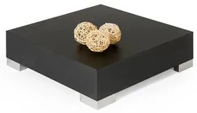 Tavolino basso, iCube 60, Nero Frassino