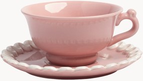 Set tazza e piattino fatti a mano Whip 2 pz