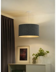 Duolla - Lampadario a sospensione con filo ROLLER ECO RECYCLING 1xE27/15W/230V diametro 45 cm verde