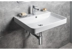 Bruckner - Lavabo incasso NERON 60x48 cm bianco