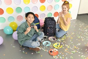 Zaino scuola coocazoo MATE, Sprinkled Candy, certificato AGR