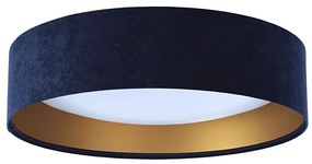 Plafoniera LED GALAXY 1xLED/24W/230V blu/dorata