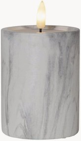 Candela a LED a blocco con fiamma marmo con funzione timer