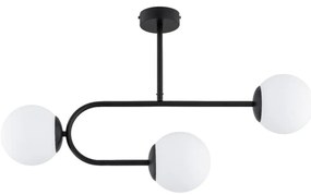 Lampadario a plafone STELLAR 3xE14/10W/230V nero