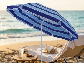 ombrellone da spiaggia poly tondo 2 m / palo da 32 mm