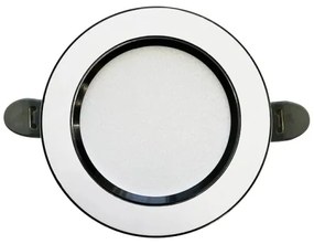 Lampada LED da incasso LED/7,5W/230V 4000K bianco/nero