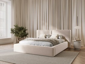 Letto Jodie in velluto - 140x200 cm