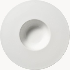 Set di 6 piatti fondi in Fine Bone China Cross White