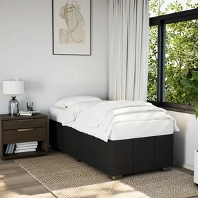 Giroletto Senza Materasso Nero 100x200 Cm İn Tessuto /