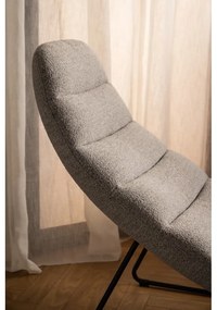 Lettino in bouclé beige Chaplin - Actona